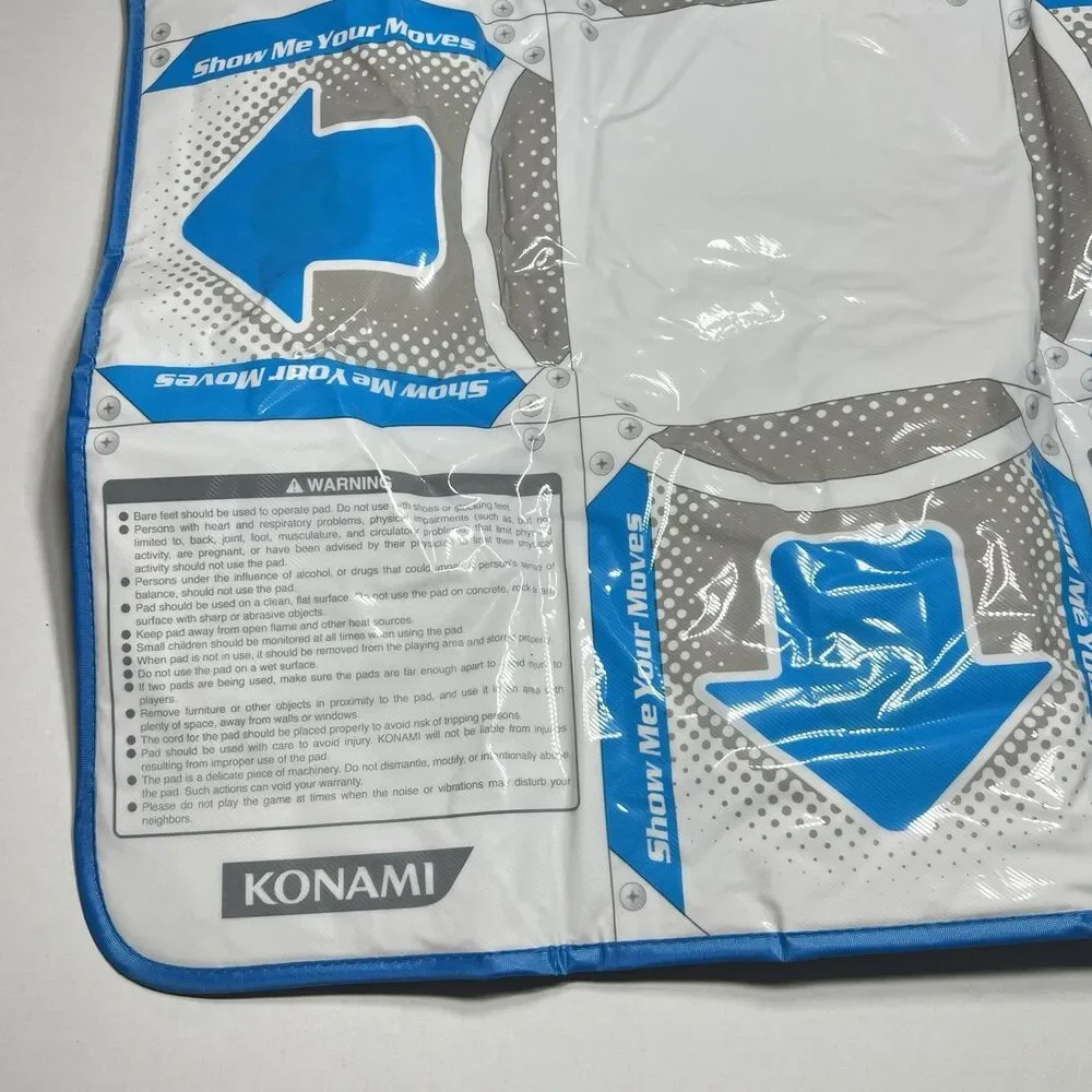 Konami Nintendo Wii/Gamecube DDR Dance Mat/Dance Revolution Pad Only No Game